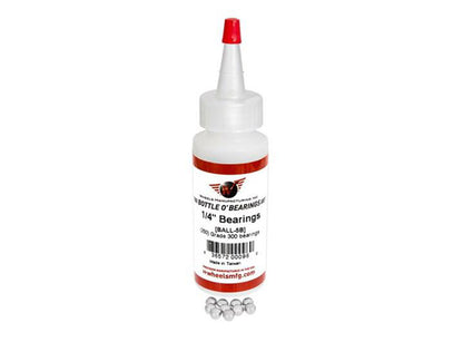 Wheels Manufacturing Grade 300 Loose bearings Silver 1/4" - 250pc Bottle 