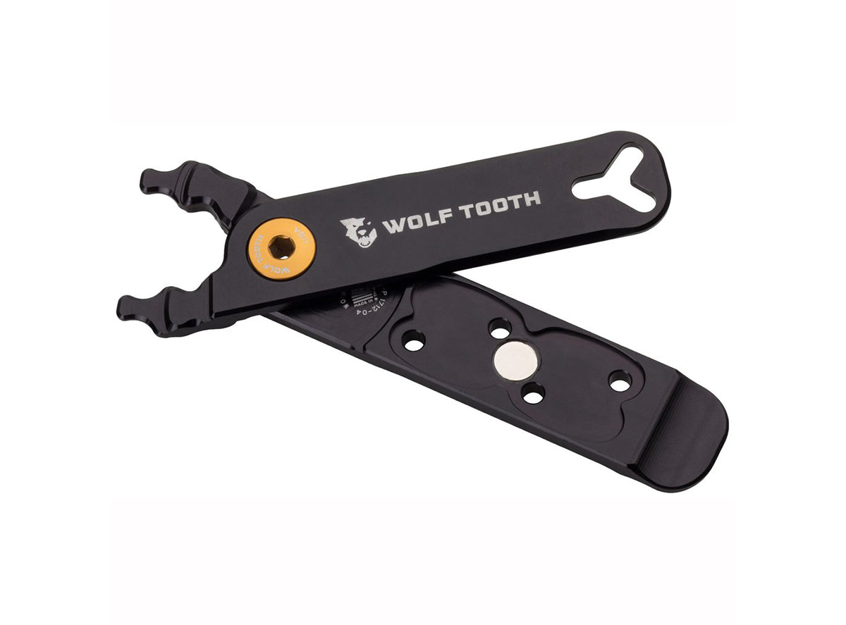 Wolf Tooth Components Combo Masterlink Pliers - Black-Gold Black - Gold  