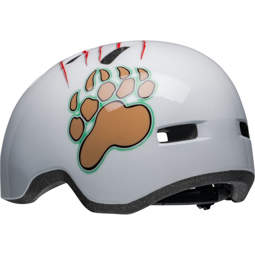 Bell Lil Ripper Child Helmet - Grizzly-Gloss White