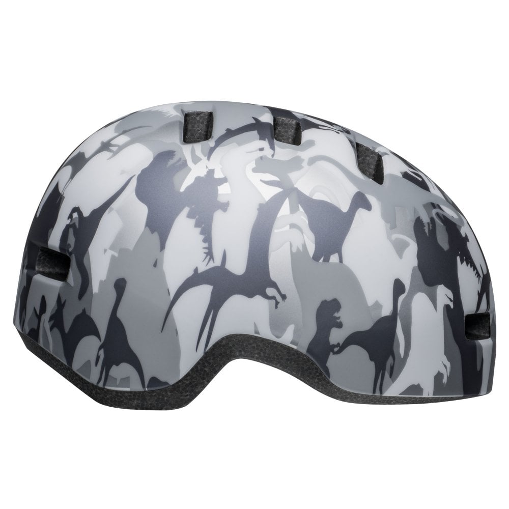 Bell Lil Ripper Child Helmet - Camosaurus-Matt Gray-Silver
