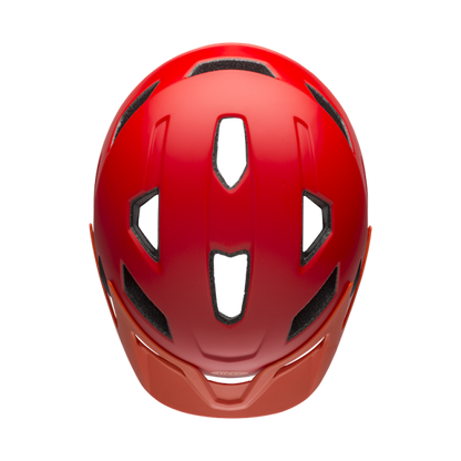 Bell Sidetrack Youth Helmet - Matt Red-Orange - 2020