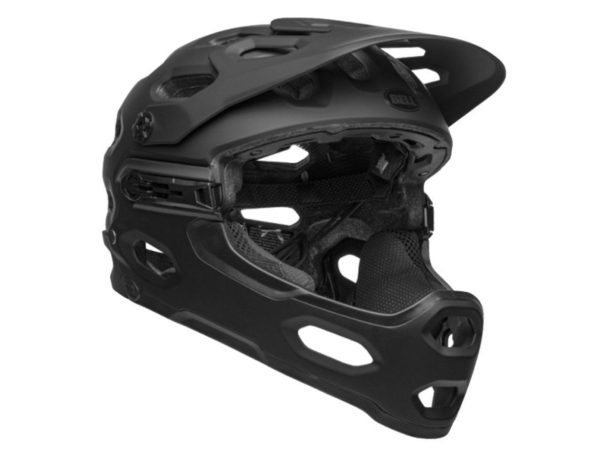 Bell Super 3R MIPS Full Face Helmet - Matt Black-Gray