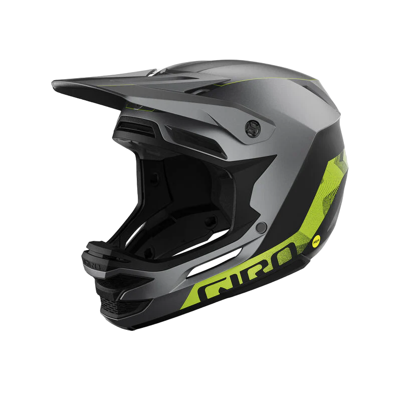Giro Insurgent Spherical Full Face Helmet - Matt Black-Ano Lime