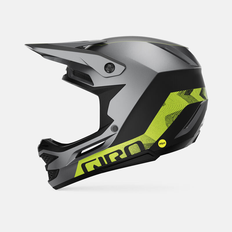 Giro Insurgent Spherical Full Face Helmet - Matt Black-Ano Lime