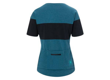 Giro Ride Short Sleeve MTB Jersey - Womens - Harbor Blue-Black