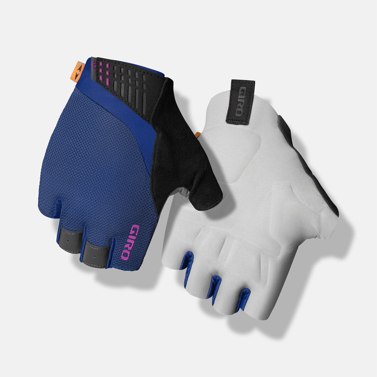 Giro Supernatural Road Cycling Glove - Womens - Midnight-Throwback Purple - 2022 Midnight - Throwback Purple Small 