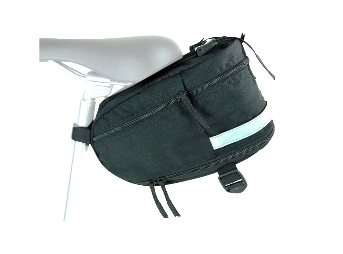 Jandd Mountaineering Mountain Wedge III Saddle Bag - Black Black  